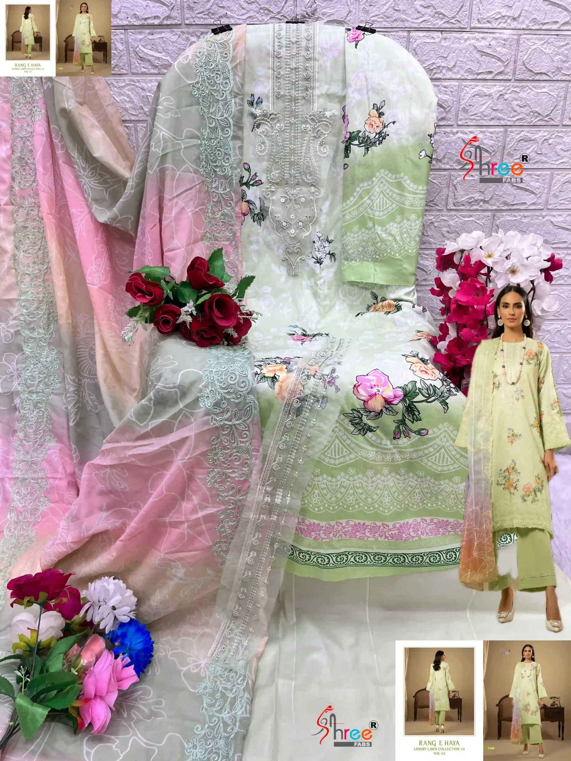 RANG E HAYA LUX LAWN COLLECTION VOL-02